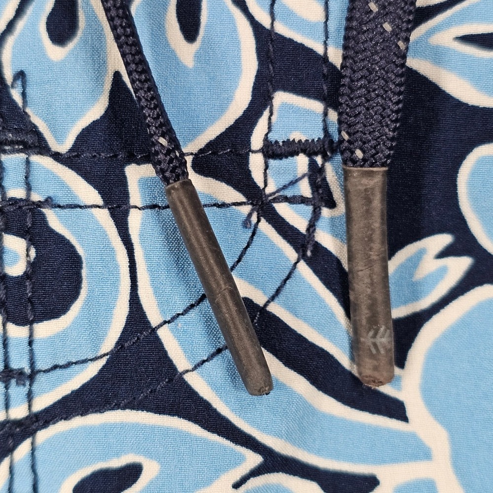 Coolibar Swim Trunks Mens S Blue Floral Paisley UPF 50+ Sun Protection Shorts - Picture 3 of 12